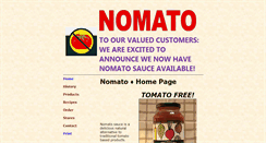 Desktop Screenshot of nomato.com